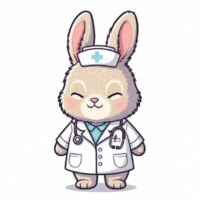 白衣ちゃん アニメーションGIF